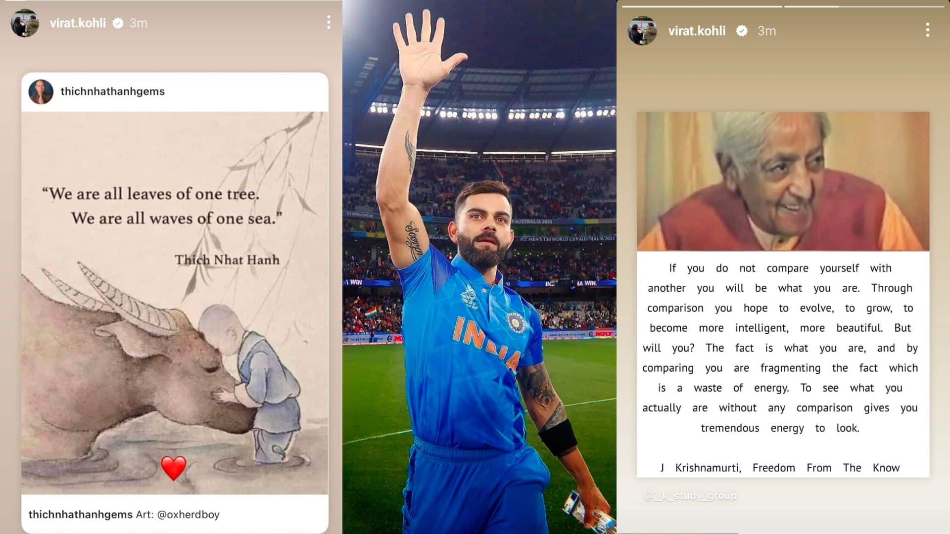 Virat Kohli Comes Up With Another Cryptic Message On Instagram Ahead Of West Indies Tests